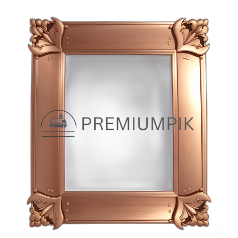 frame design on transparent background