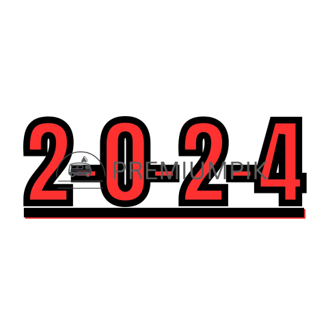 2024 text effect design