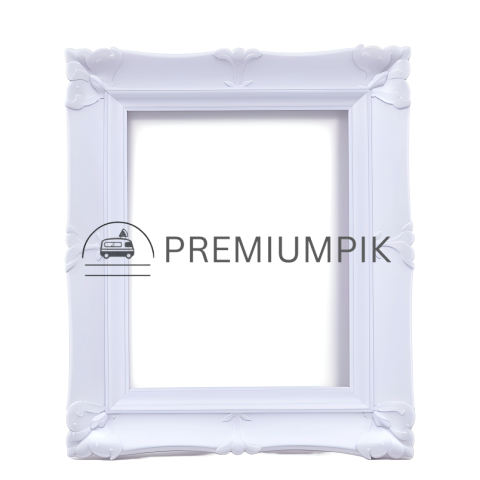 White frame transparent design